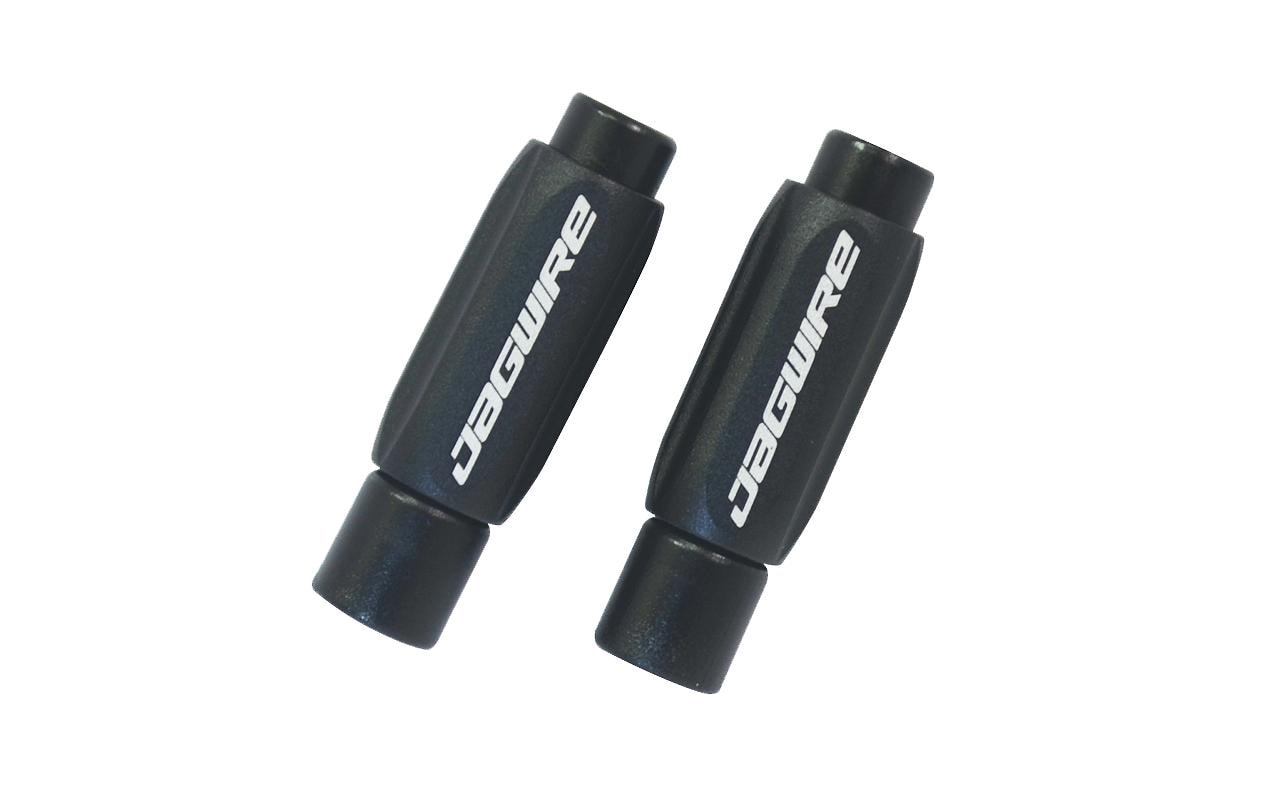 Jagwire PRO BRAKE INDEXED INLINE ADJUSTER mechanische Disk Bremsen schwarz 2 Stück