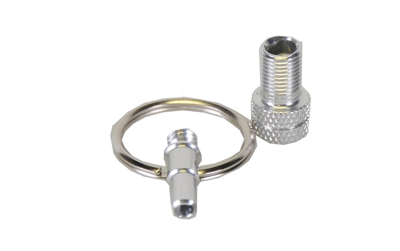by.schulz Ventiladapter Mini-Tool eloxiert SILBER