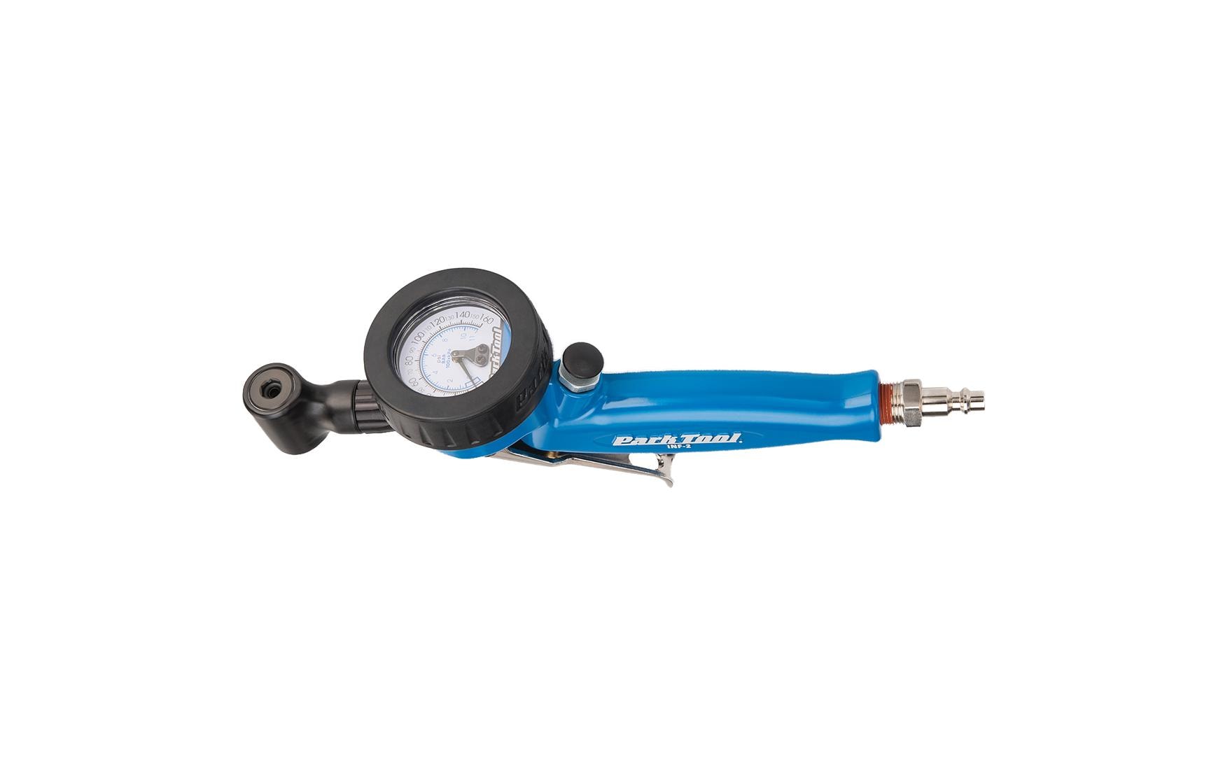 Park Tool INF-2  Druckluft Pump-Adapter für Presta/Schrader mit Manom