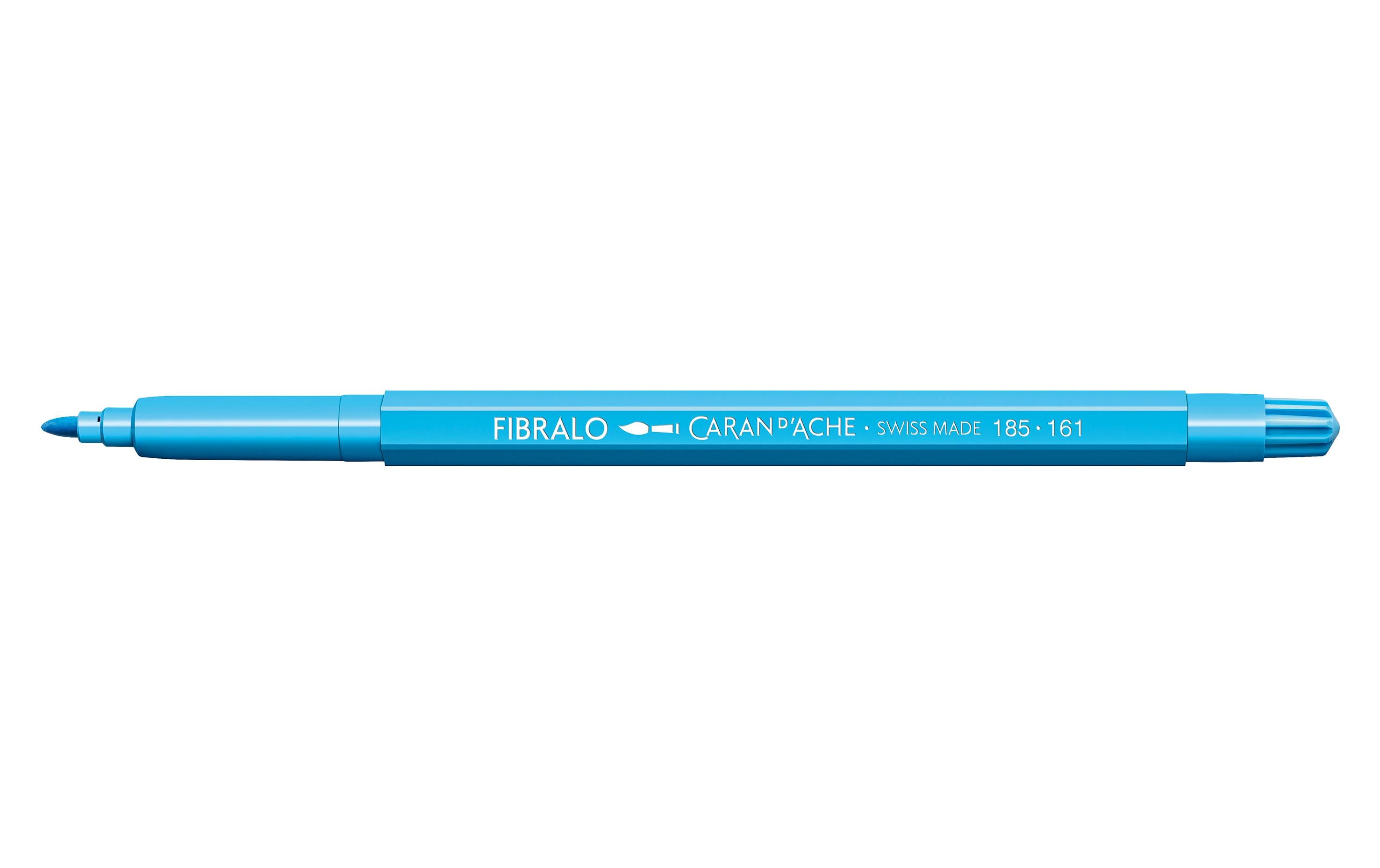 Caran d`Ache Fasermaler Fibralo Hellblau, 1 Stück