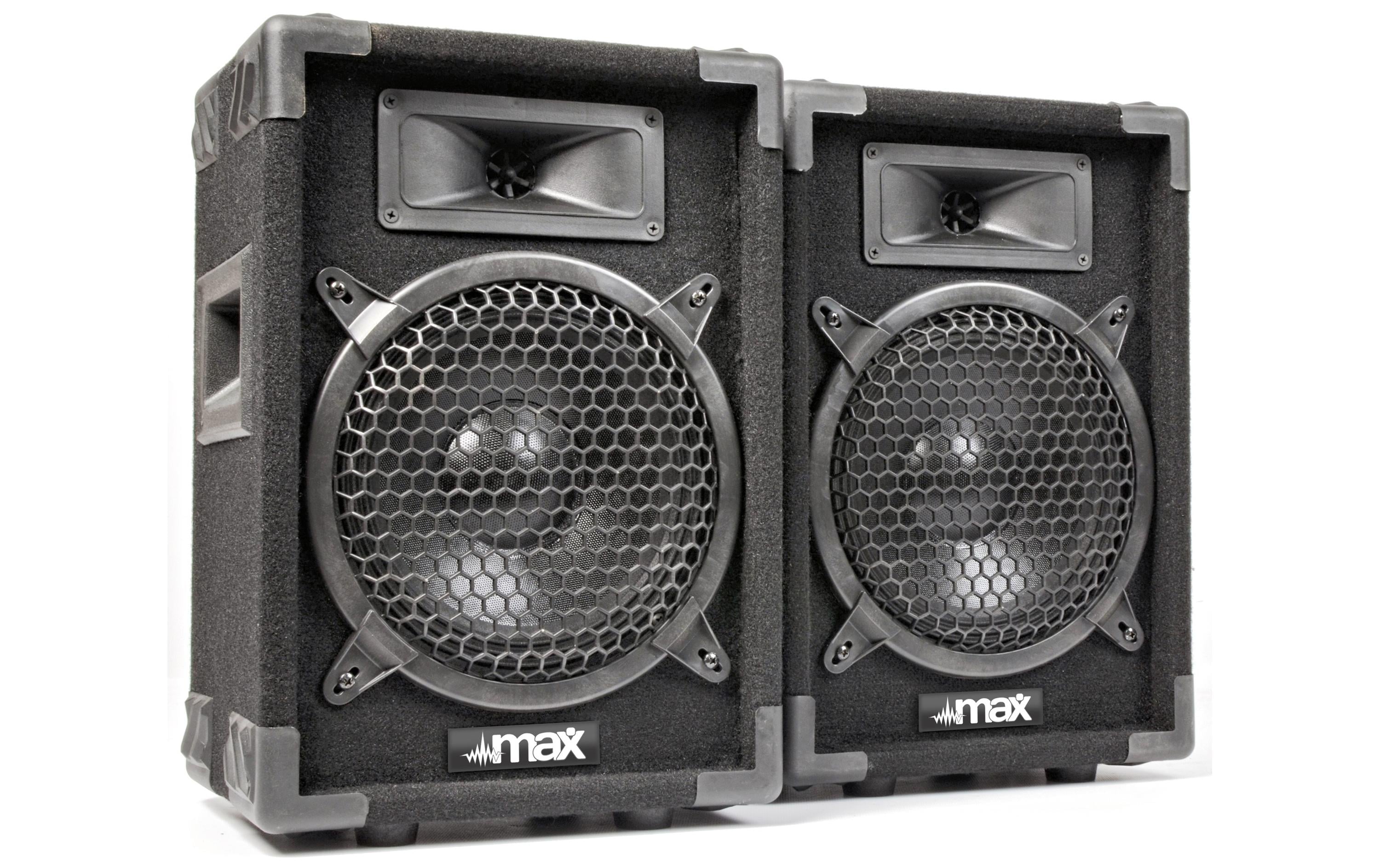 MAX 8Pair Disco Lautsprecherset 8", Paar