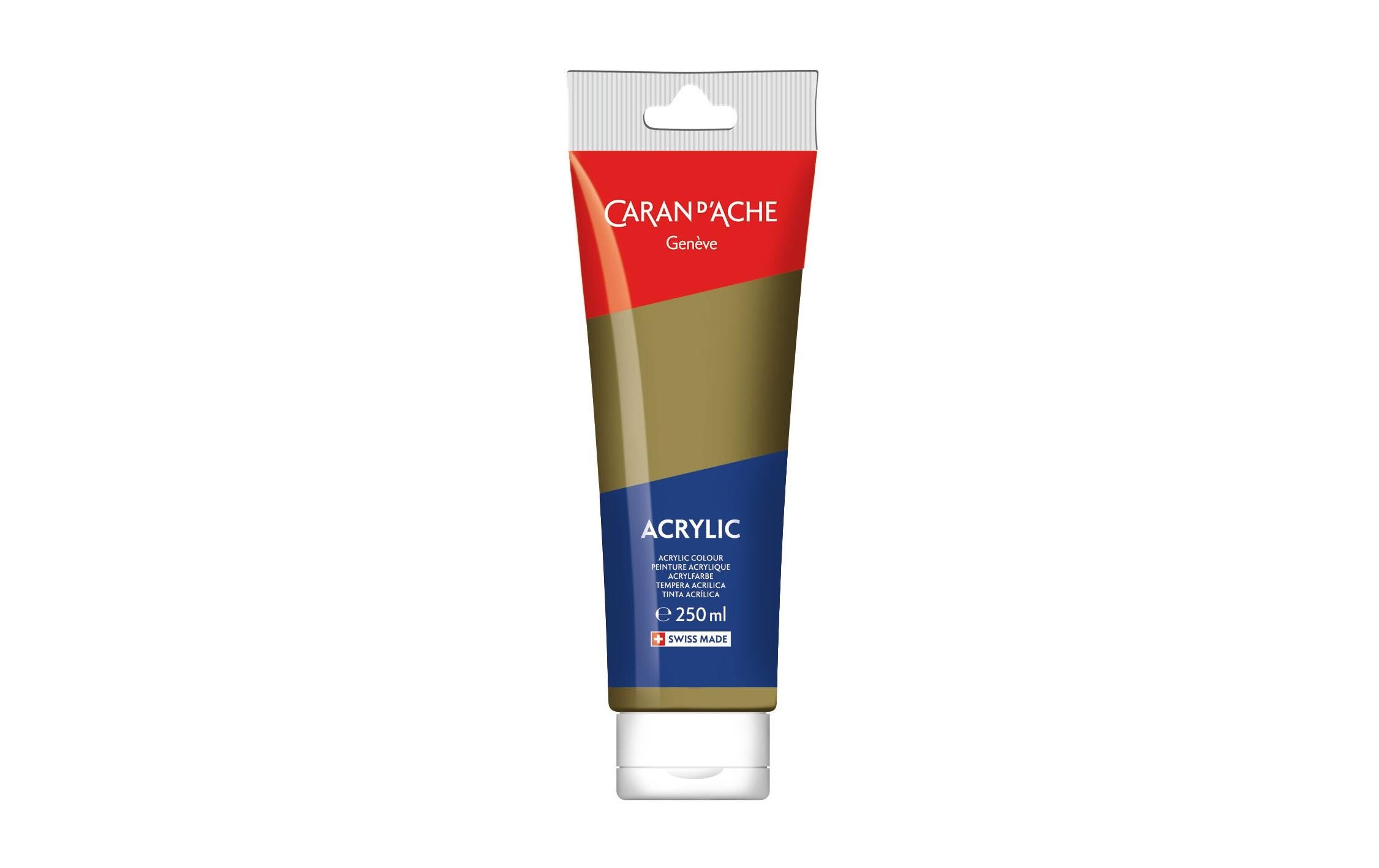 Caran d'Ache Acrylfarbe 250 ml Irisierend Gold