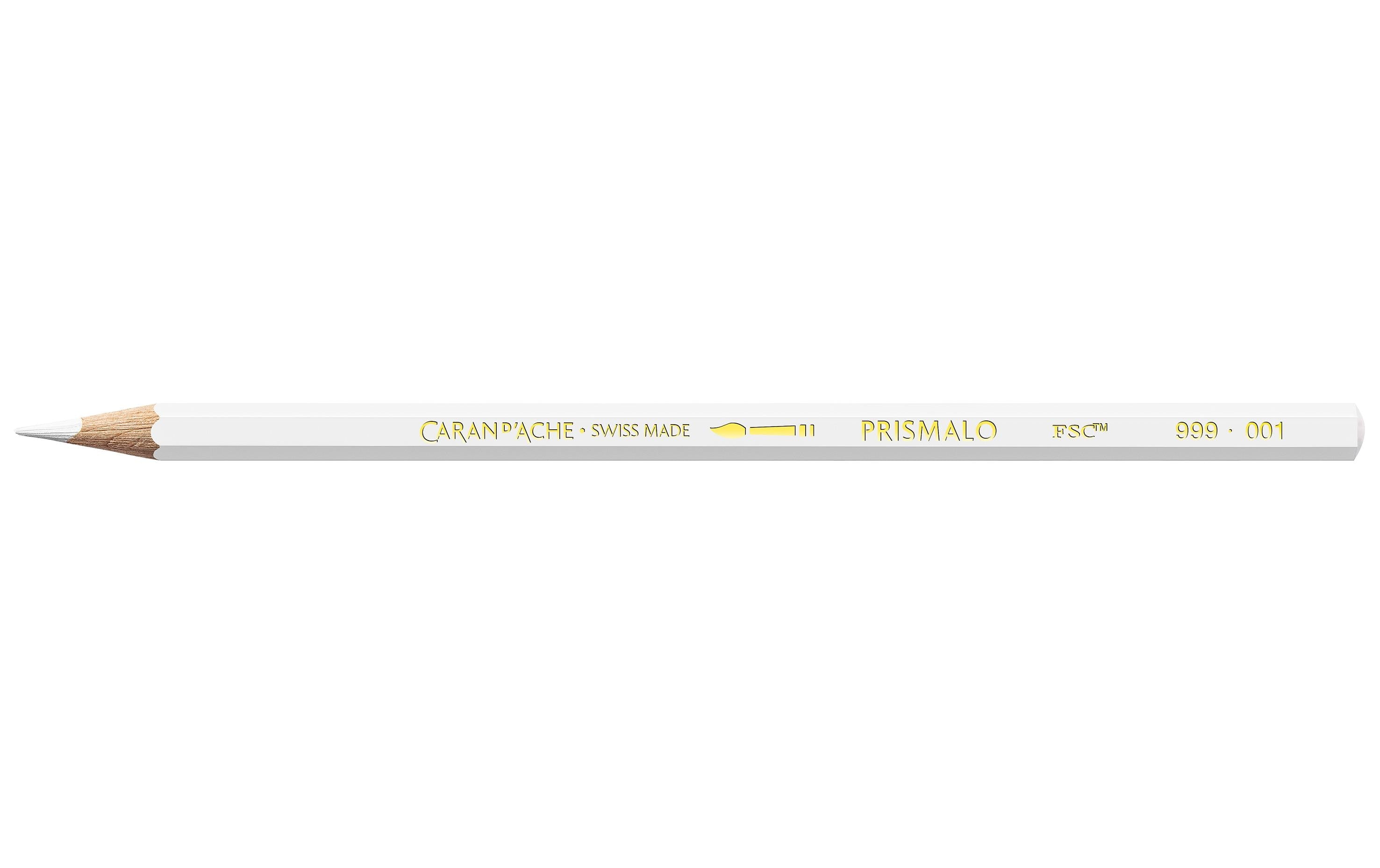 Caran d'Ache Farbstift Prismalo 3mm, Weiss,  1 Stück