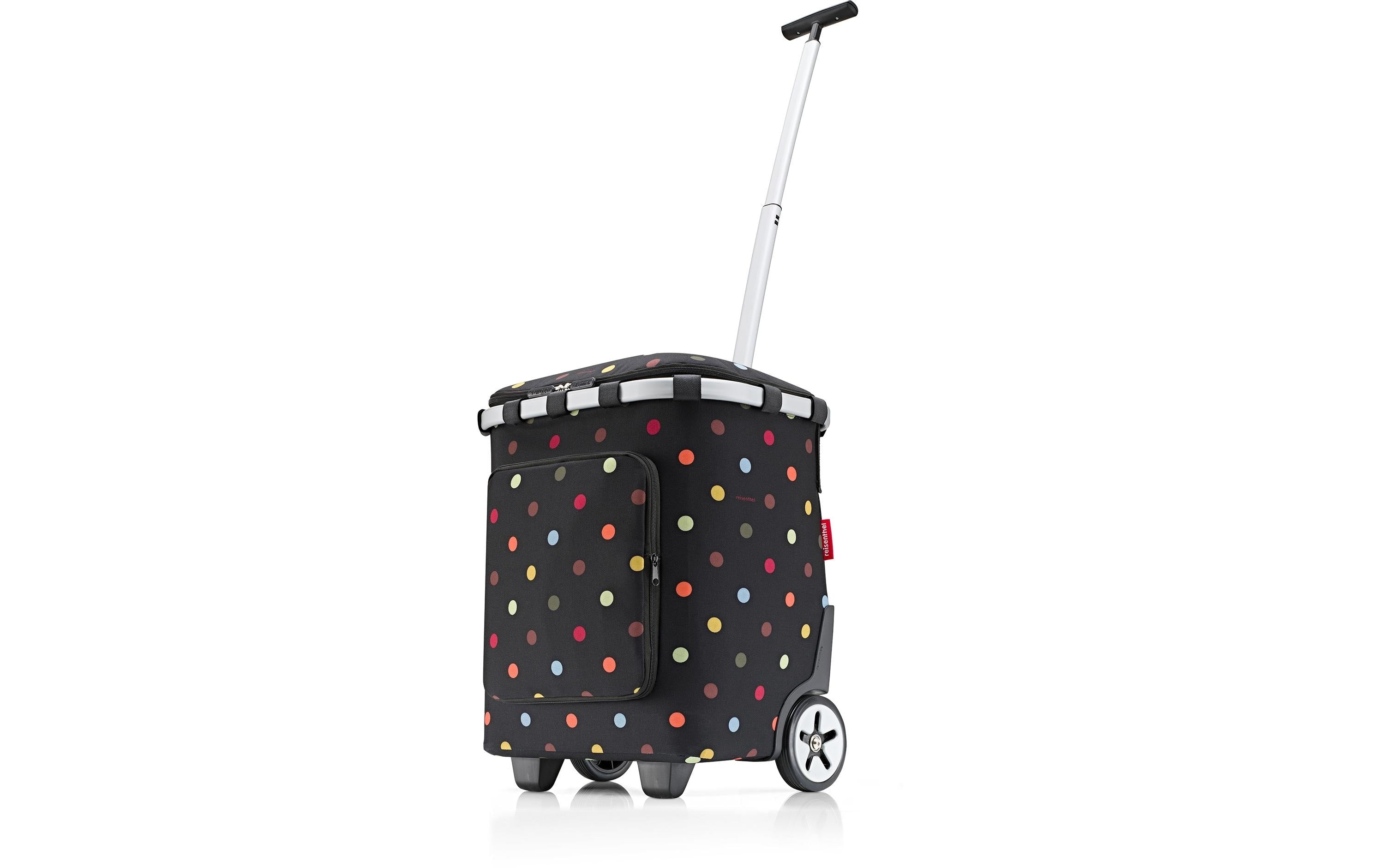 Reisenthel Einkaufsroller carrycruiser PLUS dots, 43 + 3 l, Iso-Fach