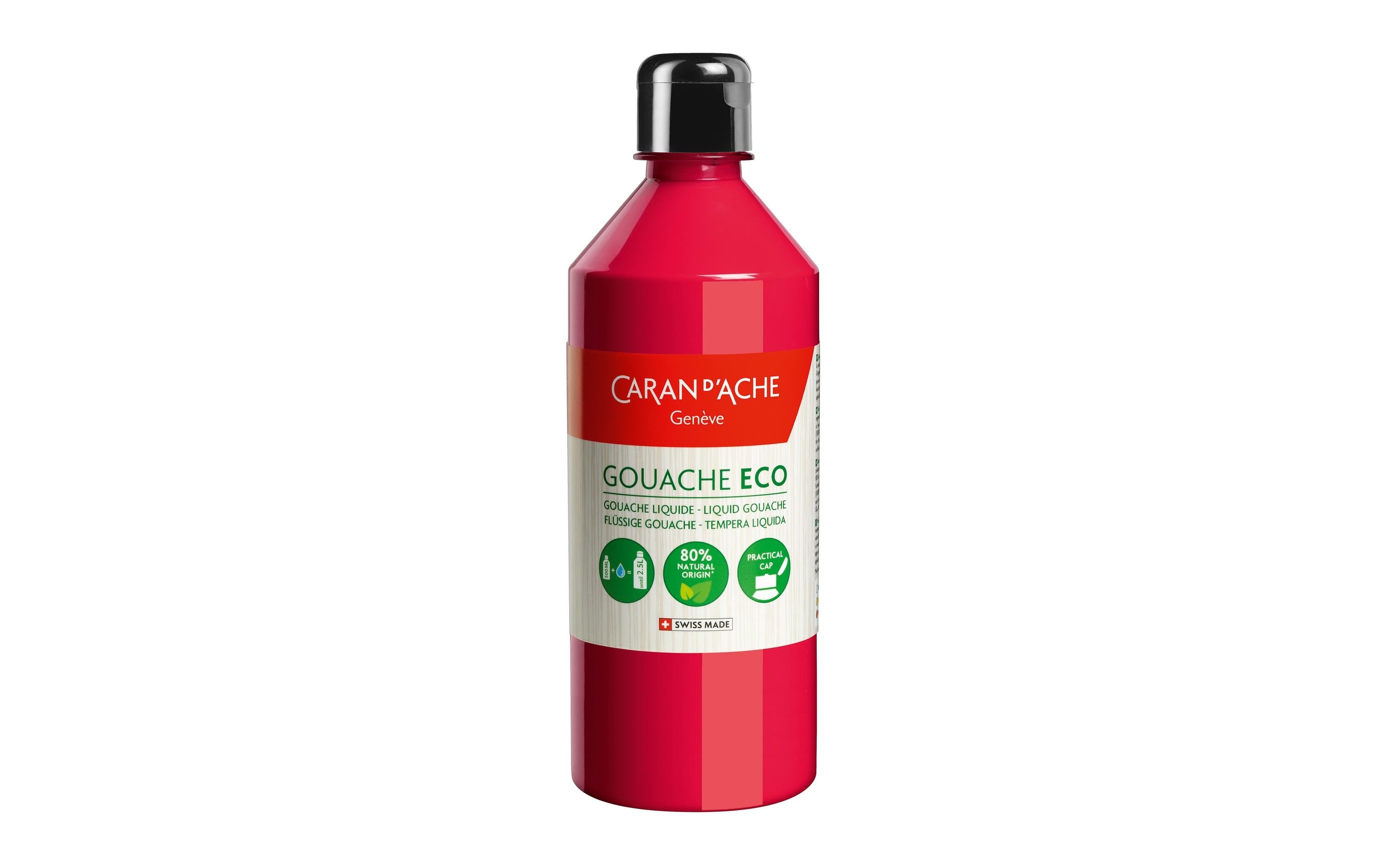 Caran d'Ache Wasserfarbe Gouache ECO Karmin, 500 ml
