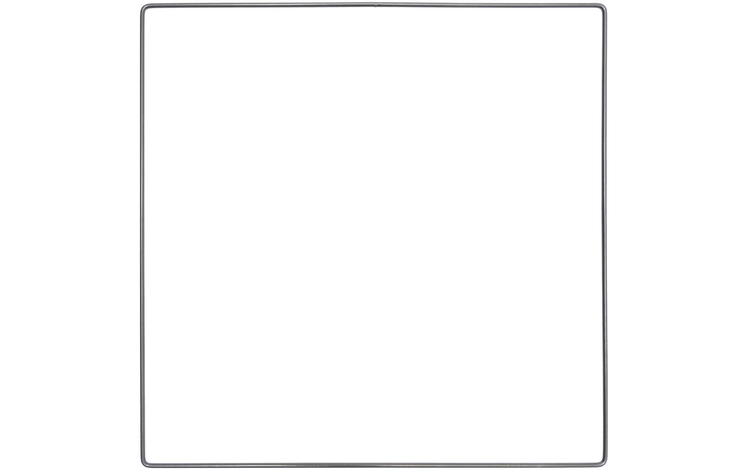 Rico Metallring Quadrat, anthrazit 30 cm
