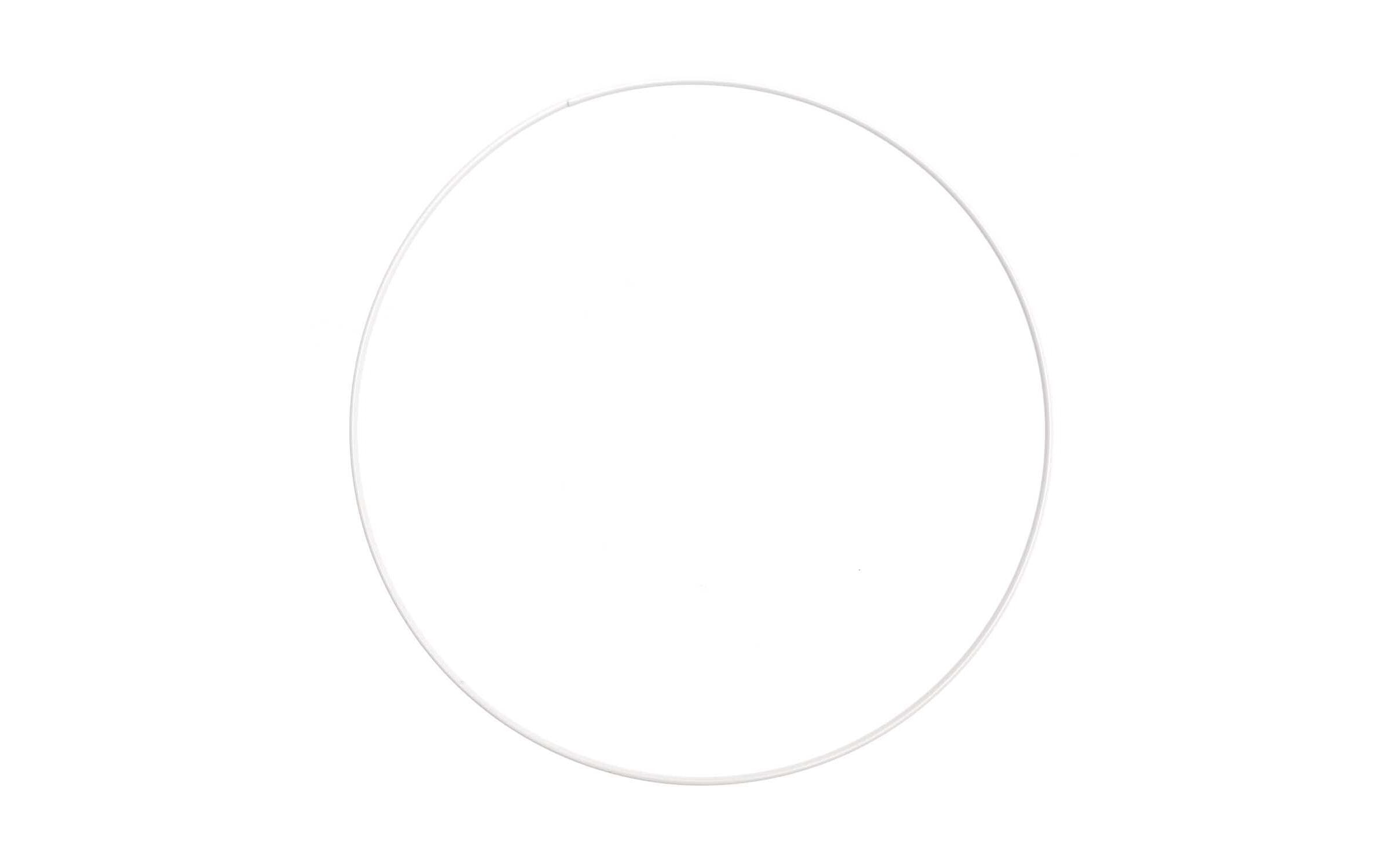 Rico Metallring, weiss 25 cm