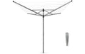 Brabantia Wäschespinne Lift-O-Matic 60m mit Metallbodenanker, metallic grey