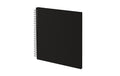 Rössler Fotoalbum Spiralbindung Schwarz 29 x 29 cm, 60 schwarze Seiten
