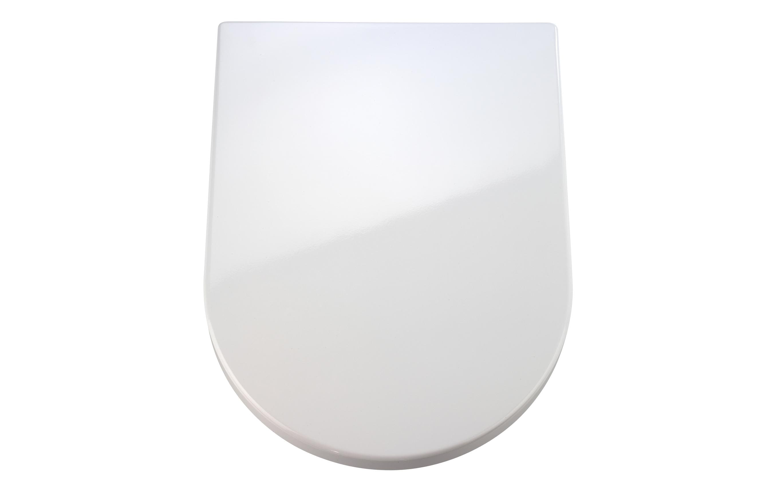 Wenko Toilettensitz Palma mit Absenkautomatik, Duroplast