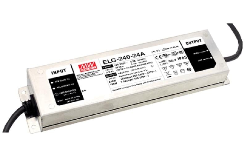 Mean Well LED-Treiber Konstantstrom/Spann. DALI, 240 W, CV+CC 24V/10 A