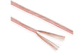 Sonero Lautsprecherkabel 0,75mm² CCA Transparent 50m