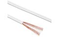 Sonero Lautsprecherkabel 0,75mm² CCA Weiss 30m