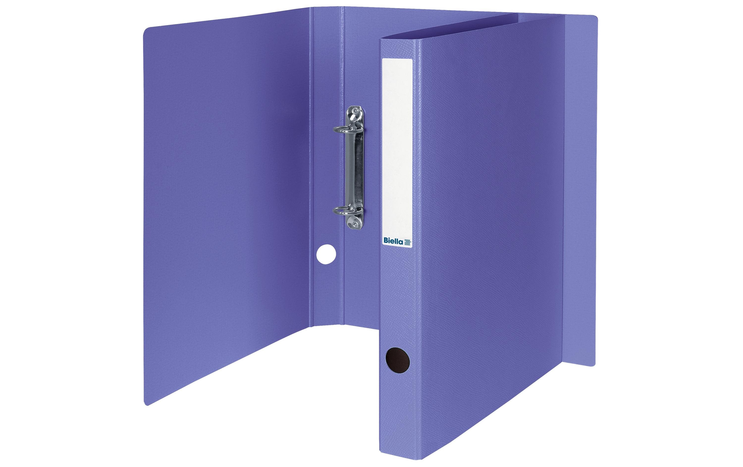 Biella Ringheft Viria  3.1 cm, 2-Ring Format A4, violett