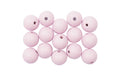 Rico Holzkugel, rosa 12 mm, 15 Stück
