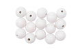 Rico Holzkugel, weiss 12 mm, 15 Stück