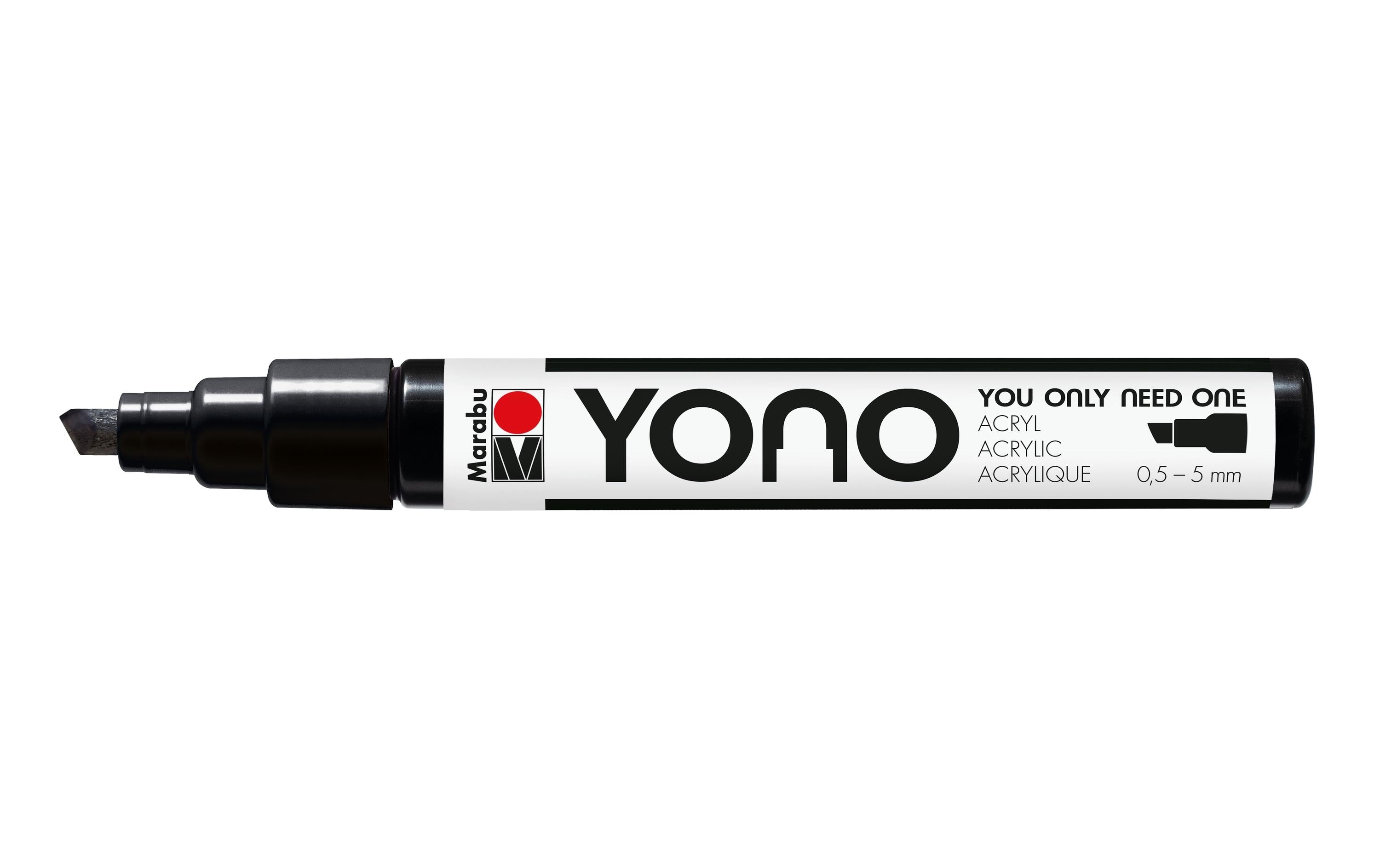 Marabu Acrylmarker YONO 0.5 - 5 mm Schwarz