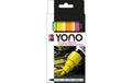 Marabu Acrylmarker YONO Set Neon 4 Marker, 1.5 - 3 mm