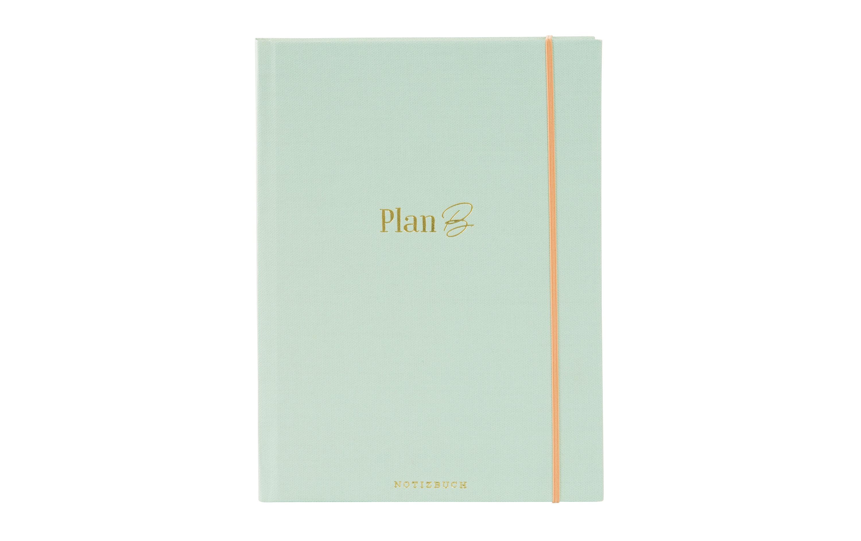 Goldbuch Notizbuch Plan B A5, dotted, 100g/m2, Leinenstruktur