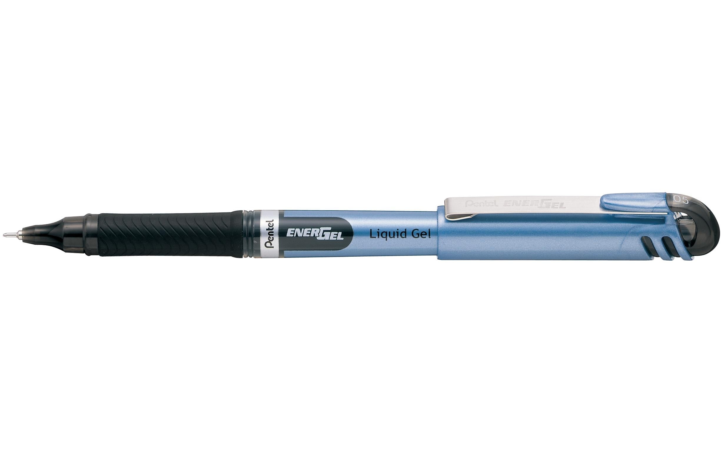 Pentel Gelroller EnerGel Metallspitze 0.5mm, schwarz