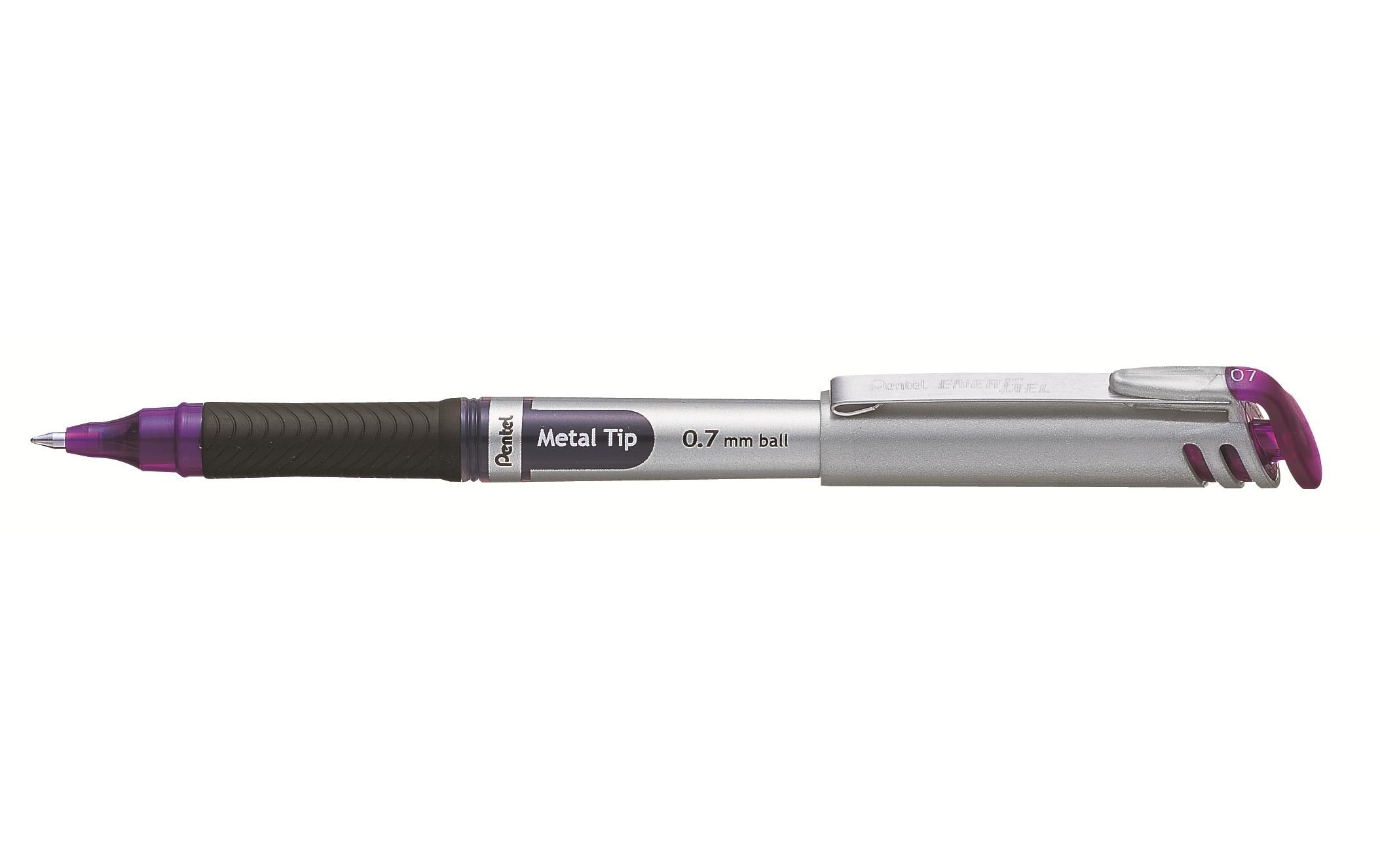 Pentel Gelroller EnerGel Metallspitze 0.7mm, violett