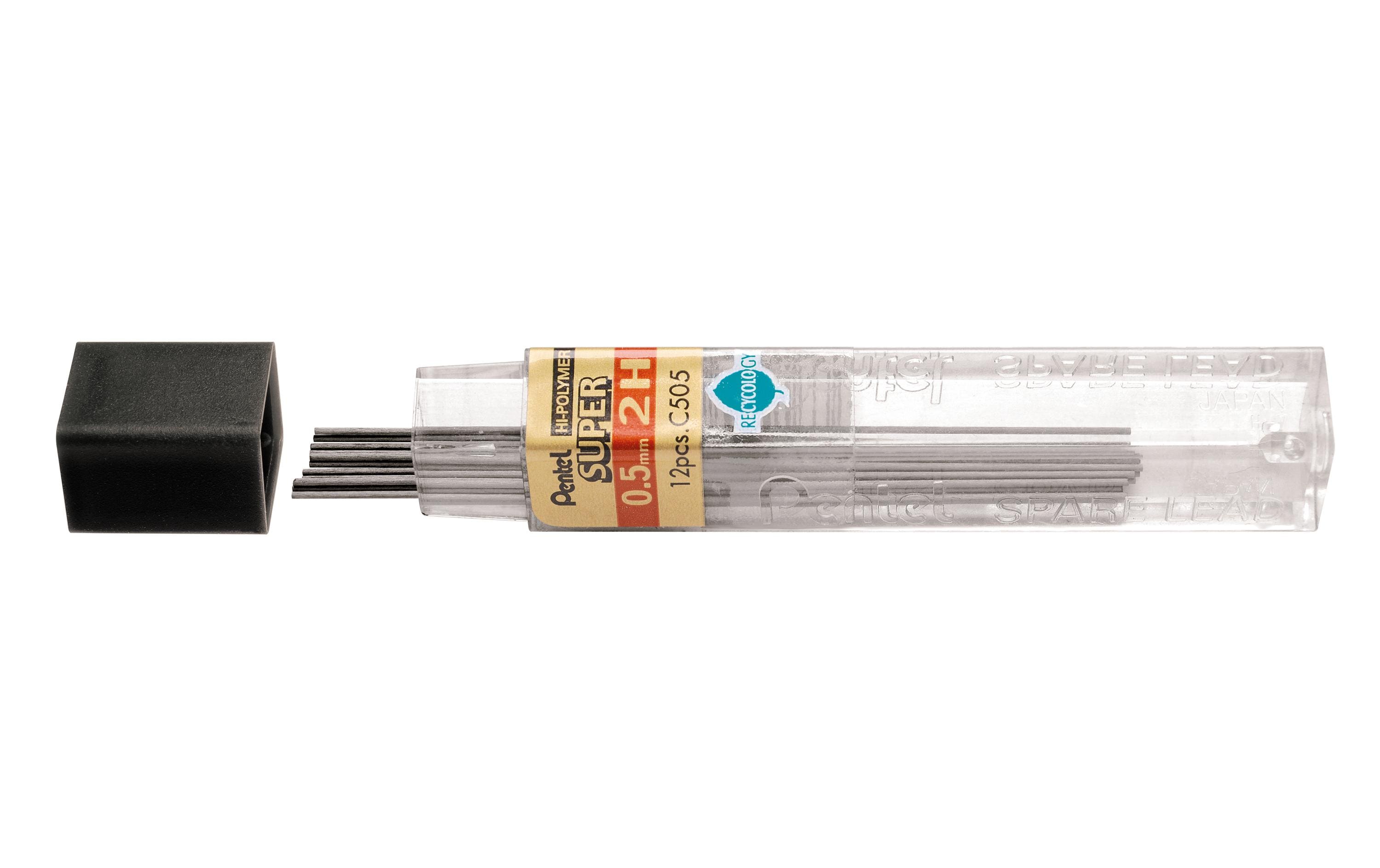 Pentel Minen Hi-Polymer Super 0.5mm, 2H