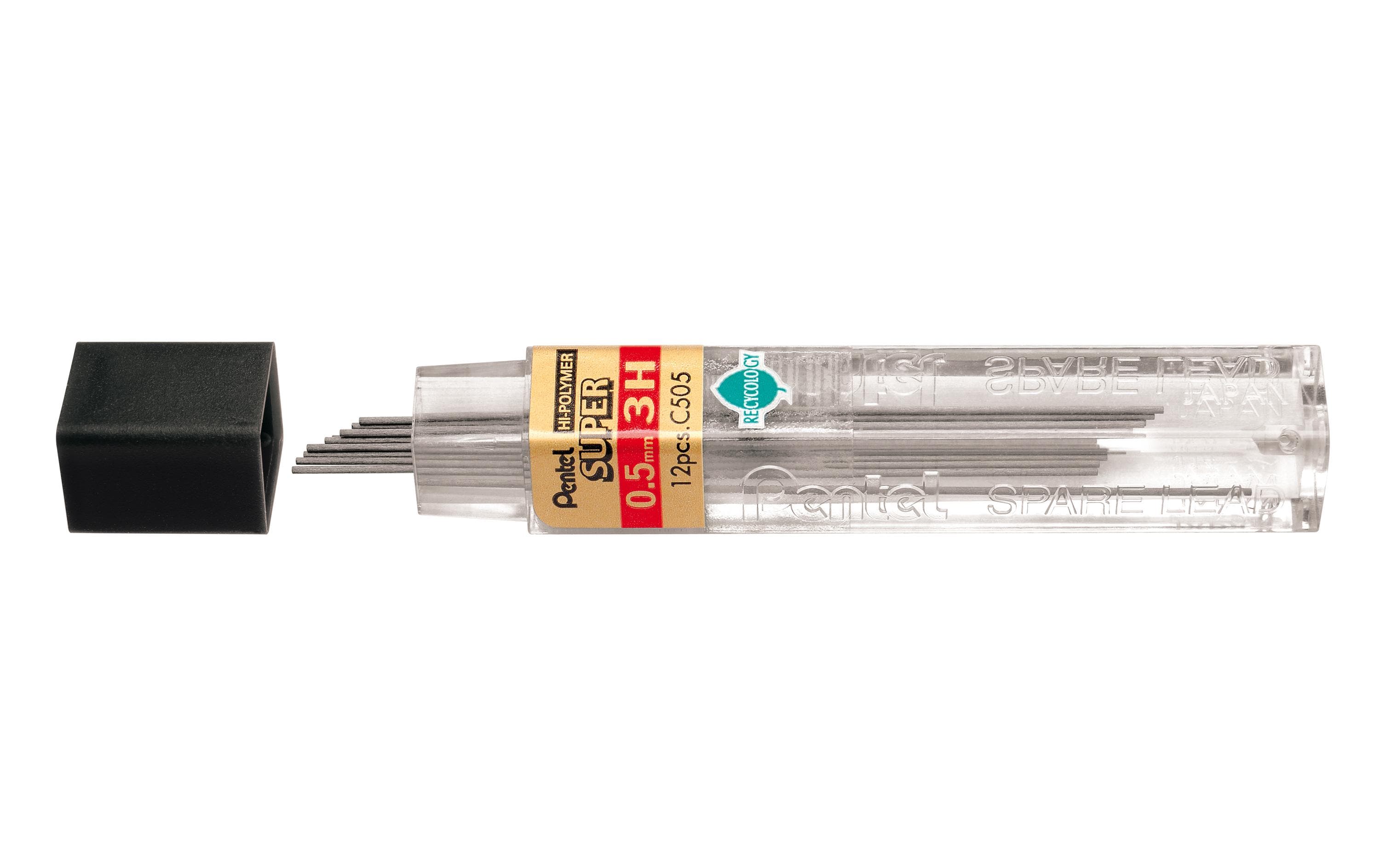 Pentel Minen Hi-Polymer Super 0.5mm, 3H