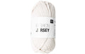 Rico Wolle Fashion Jersey, weiss 50 g, 72 m, 64 % CO, 36 % PA