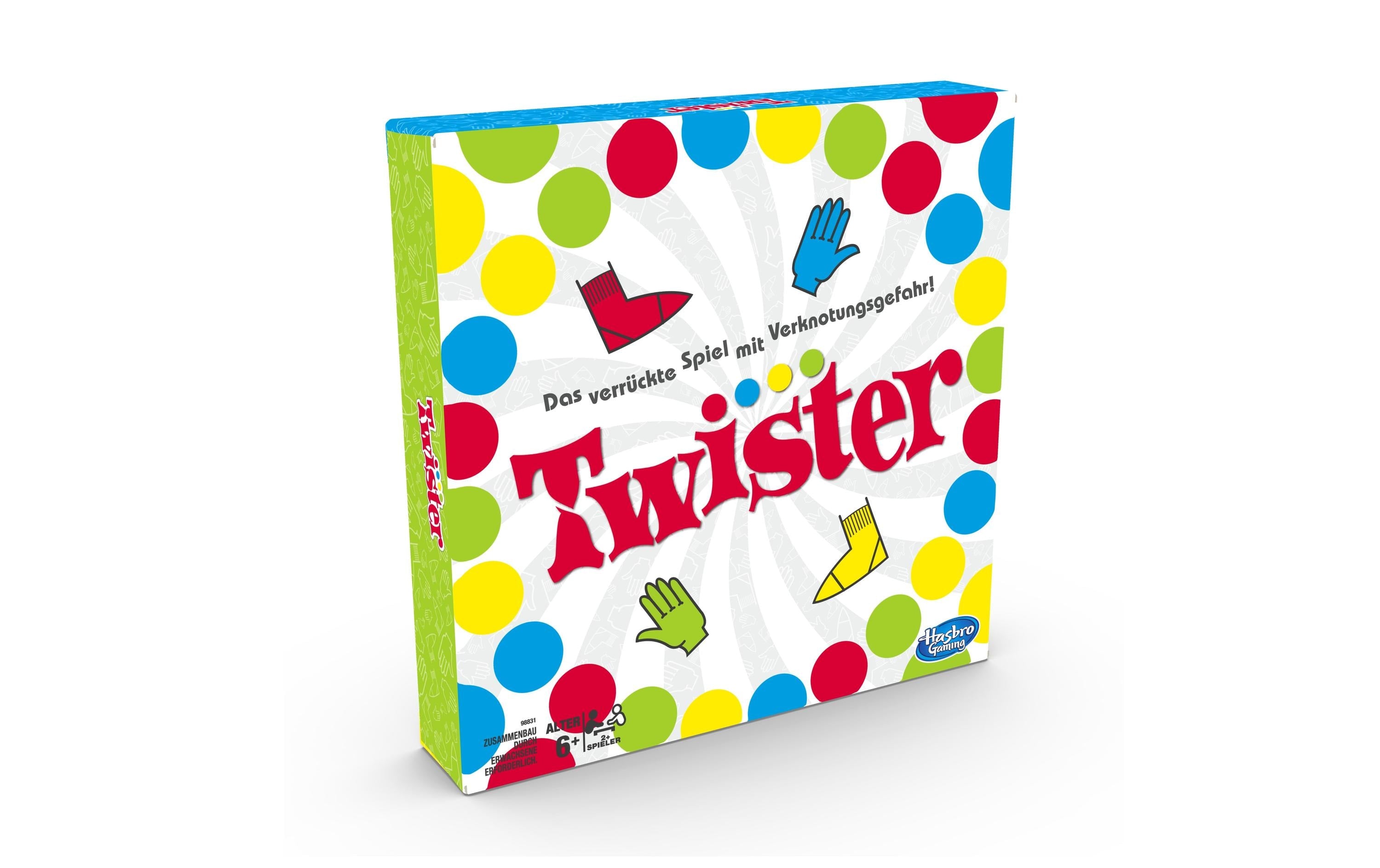 Twister Alter: 8+, Spieler: 2-4