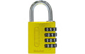 ABUS 144/40 gelb B/DFNLI Vorhangschloss 82543