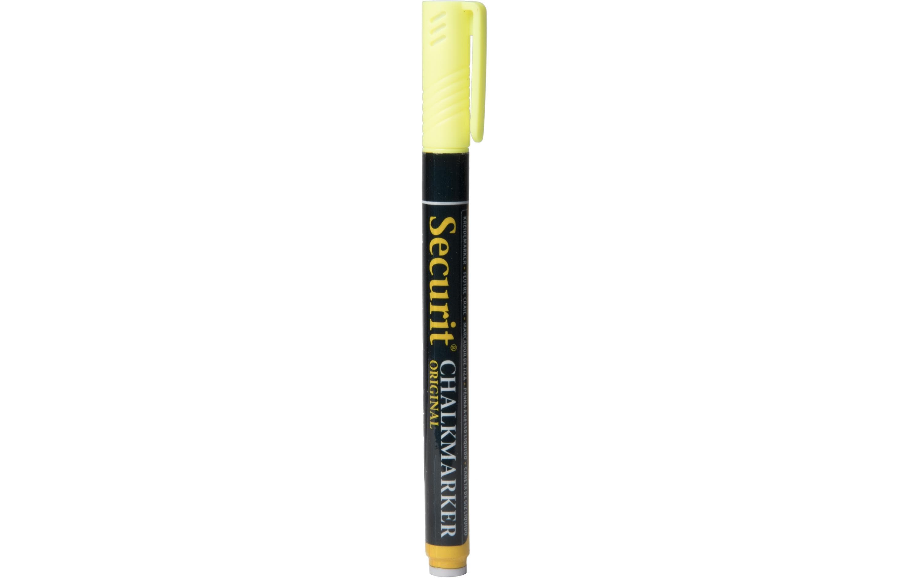 Securit Kreidemarker 1-2 mm gelb, 1 Stück