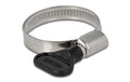 Delock Schlauchschellen, Schwarz, 10 Stück 25-40 mm, Edelstahl, Kunststoff