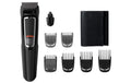Philips Multigroomer Series 3000 MG3730/15 schwarz, inkl. 8 Aufsätze, Reisebeutel
