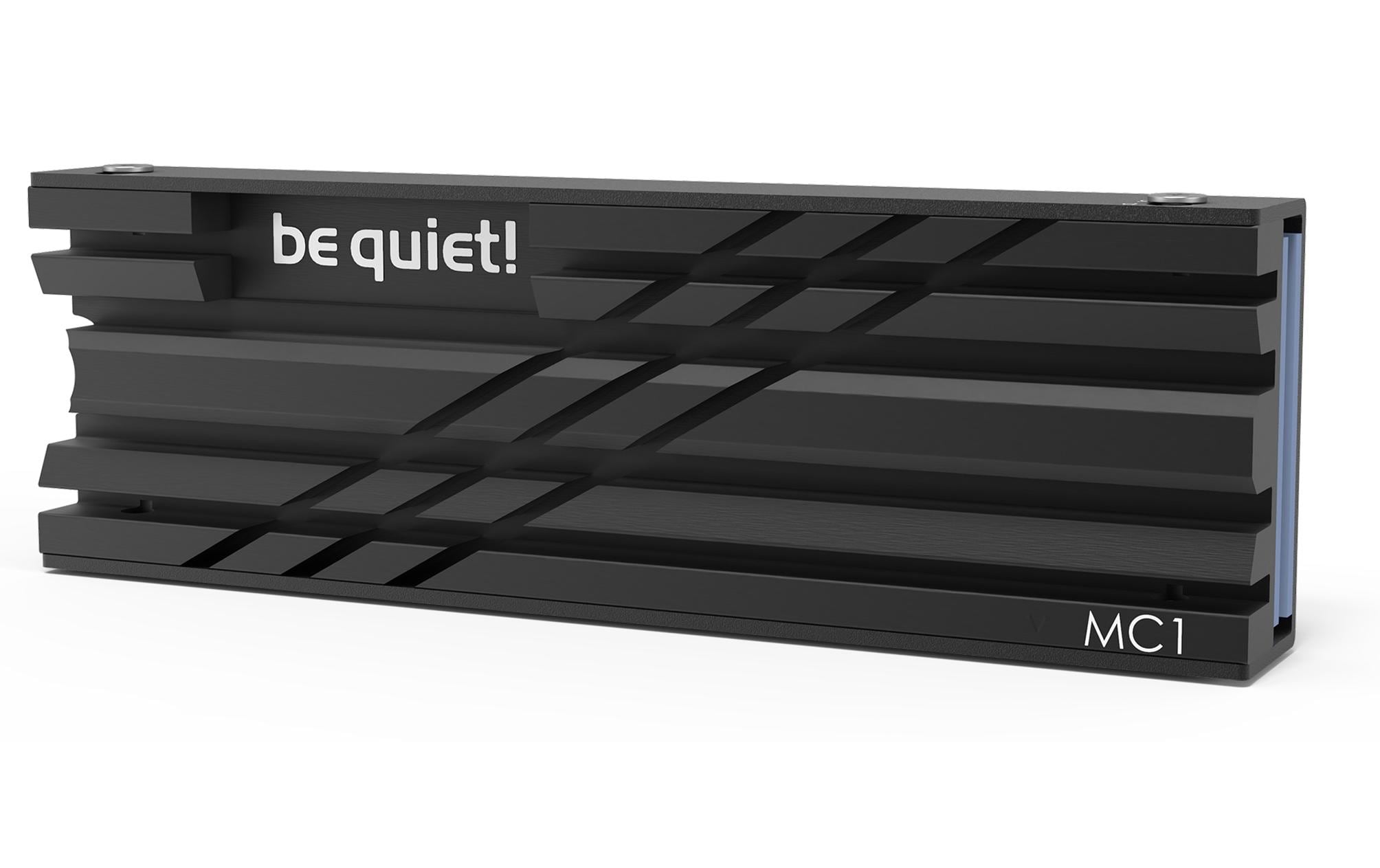 be quiet M.2 Kühlkörper M.2 2280 schwarz, für einfache und beidseitige SSD