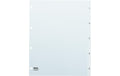Kolma Register A4 Vista XL 1-5 Transparent, 5-teilig