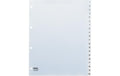 Kolma Register A4 Vista XL 1-20 Transparent, 20-teilig