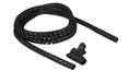 Delock Spiralschlauch mit Einziehwerkzeug 2.5m x 15mm, Schwarz