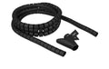 Delock Spiralschlauch mit Einziehwerkzeug 2.5m x 20mm, Schwarz