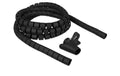 Delock Spiralschlauch mit Einziehwerkzeug 2.5m x 25mm, Schwarz