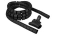 Delock Spiralschlauch mit Einziehwerkzeug 2.5m x 30mm, Schwarz