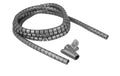 Delock Spiralschlauch mit Einziehwerkzeug 2.5m x 15mm, Grau