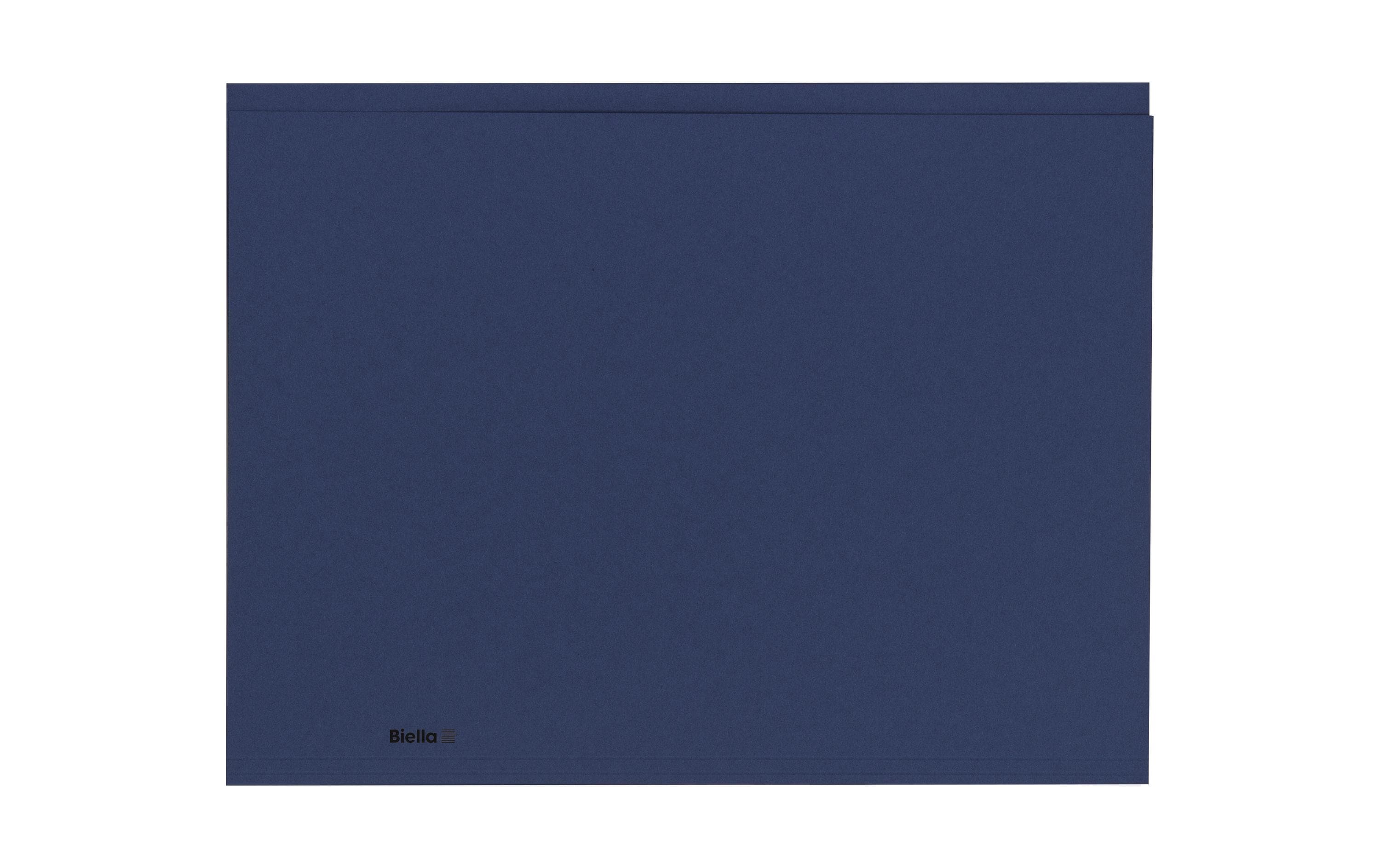 Biella Vertikalmappe A4 blau 100 Stk.