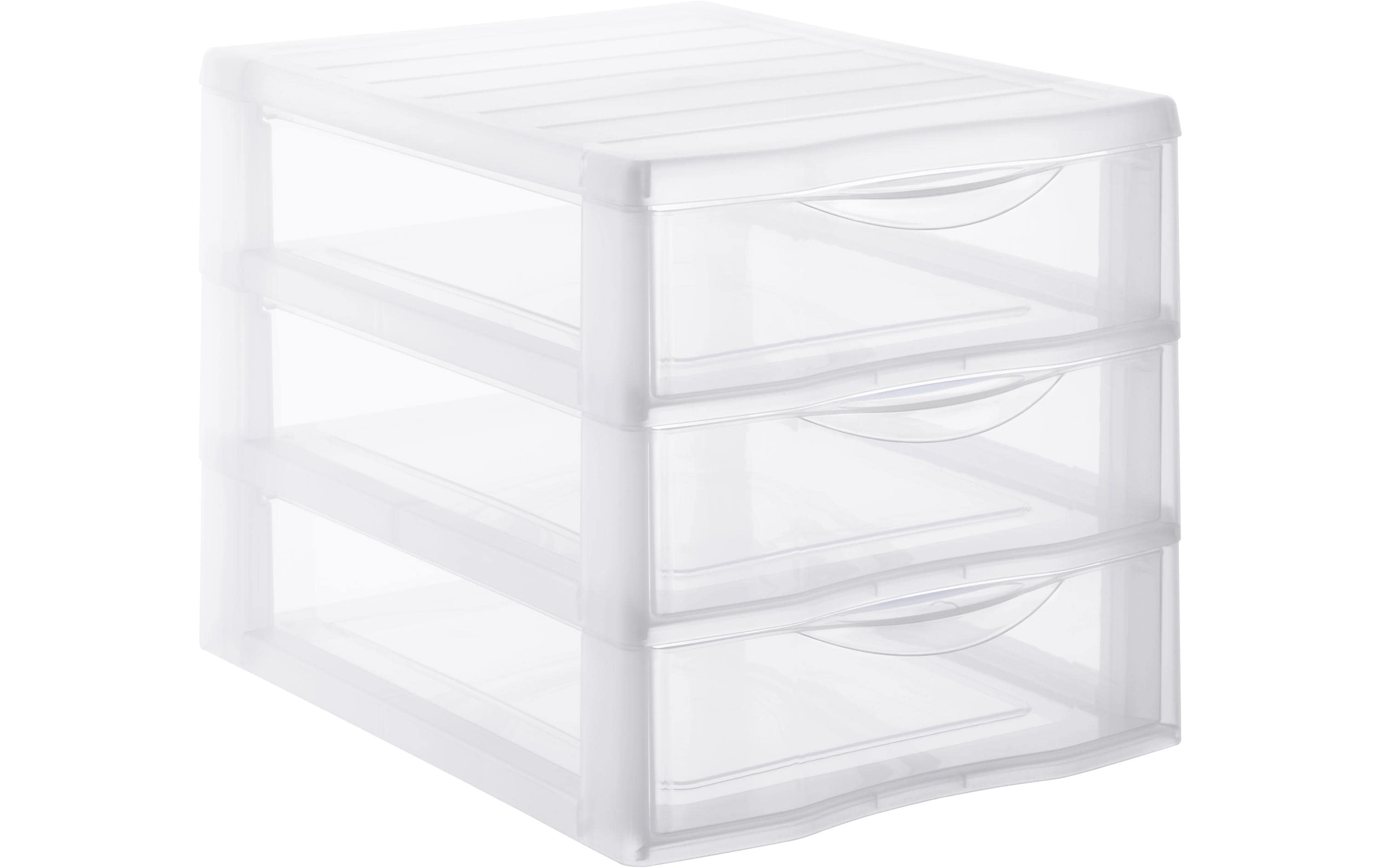 Rotho SCHUBLADENBOX A4 Orgamix 3 Schübe, 360x260x255mm