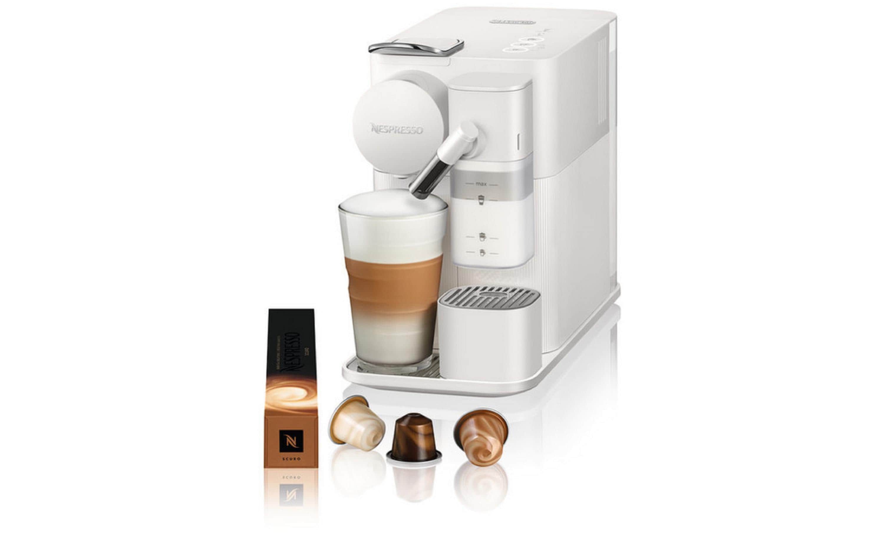De'Longhi Nespressomaschine Lattissima One weiss