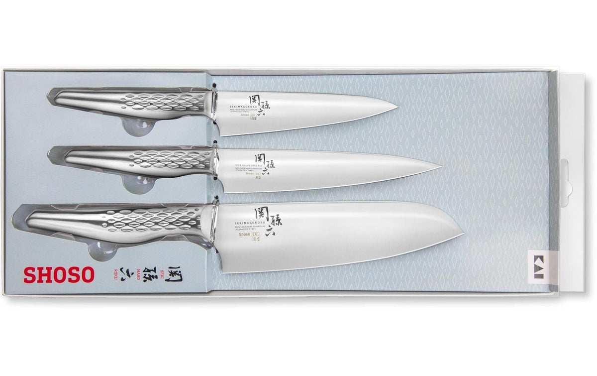 Kai Seki Magoroku Shoso Messerset 3 tlg. mit AB-5156/AB-5163/AB-5161