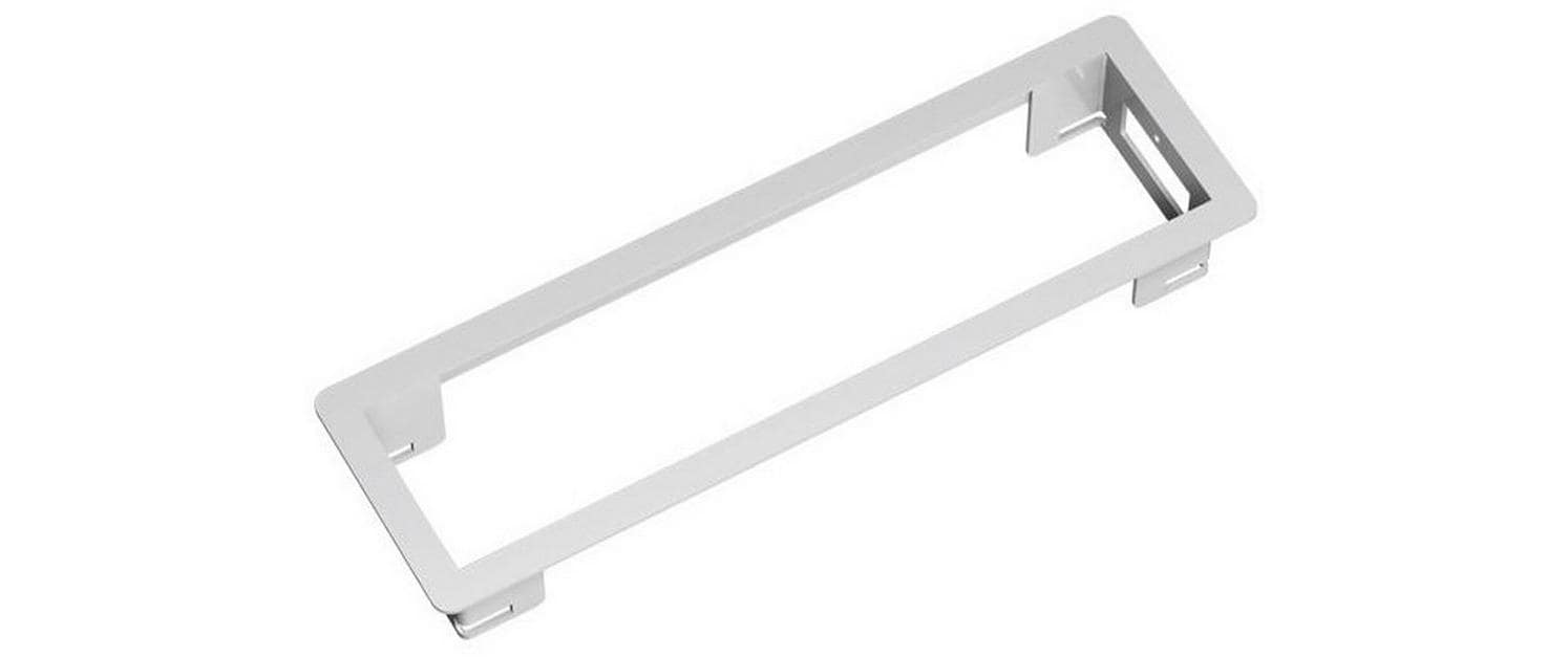 Bachmann POWER FRAME Einbaurahmen, kurz weiss