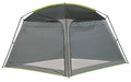 Highpeak Zelt Pavillon 3x3m lightgrey-darkgrey-lime