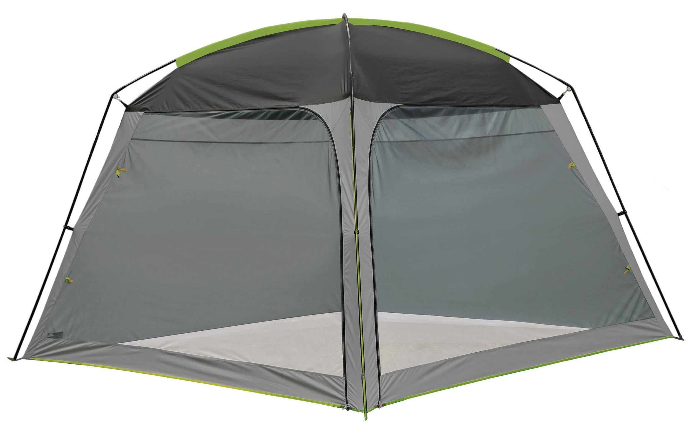 Highpeak Zelt Pavillon 3x3m lightgrey-darkgrey-lime