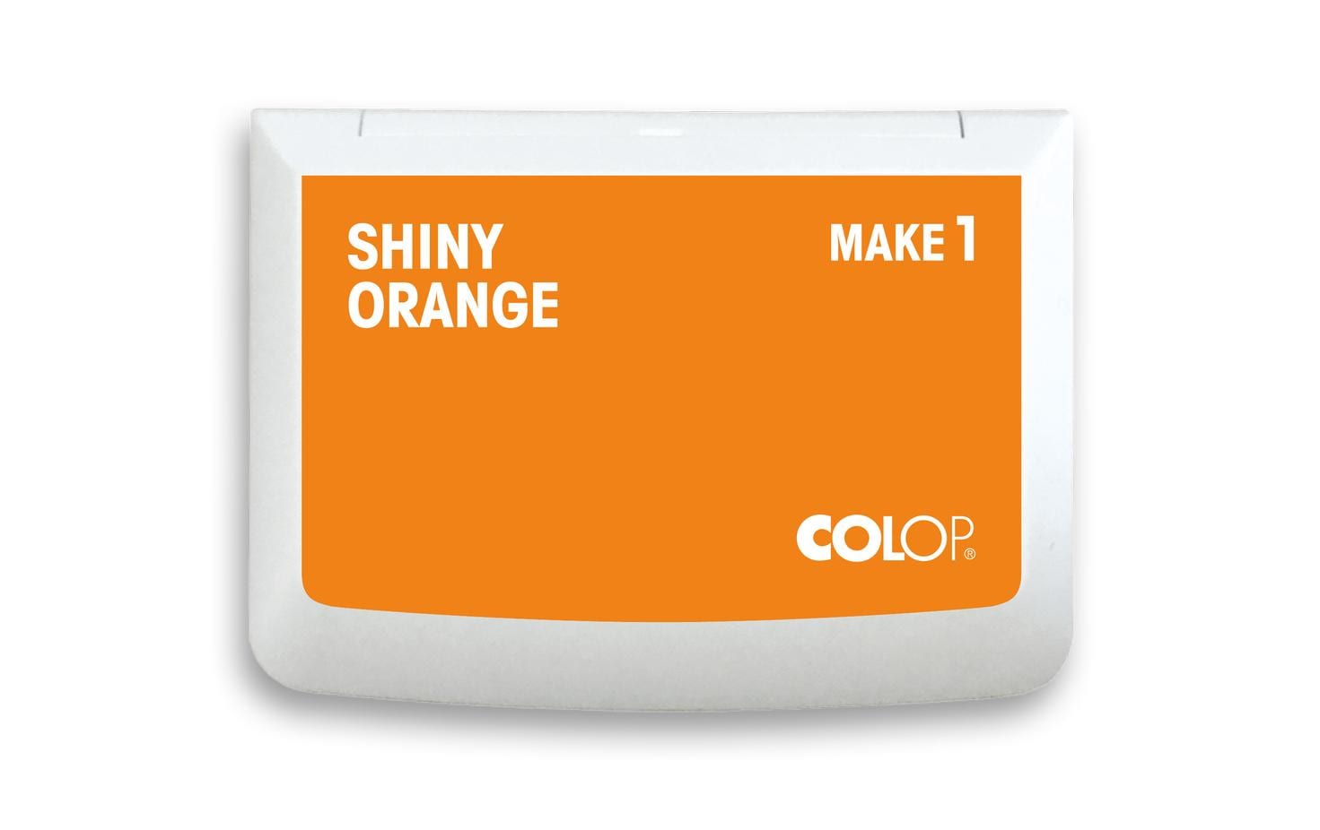 COLOP Stempelkissen Make1 shiny orange
