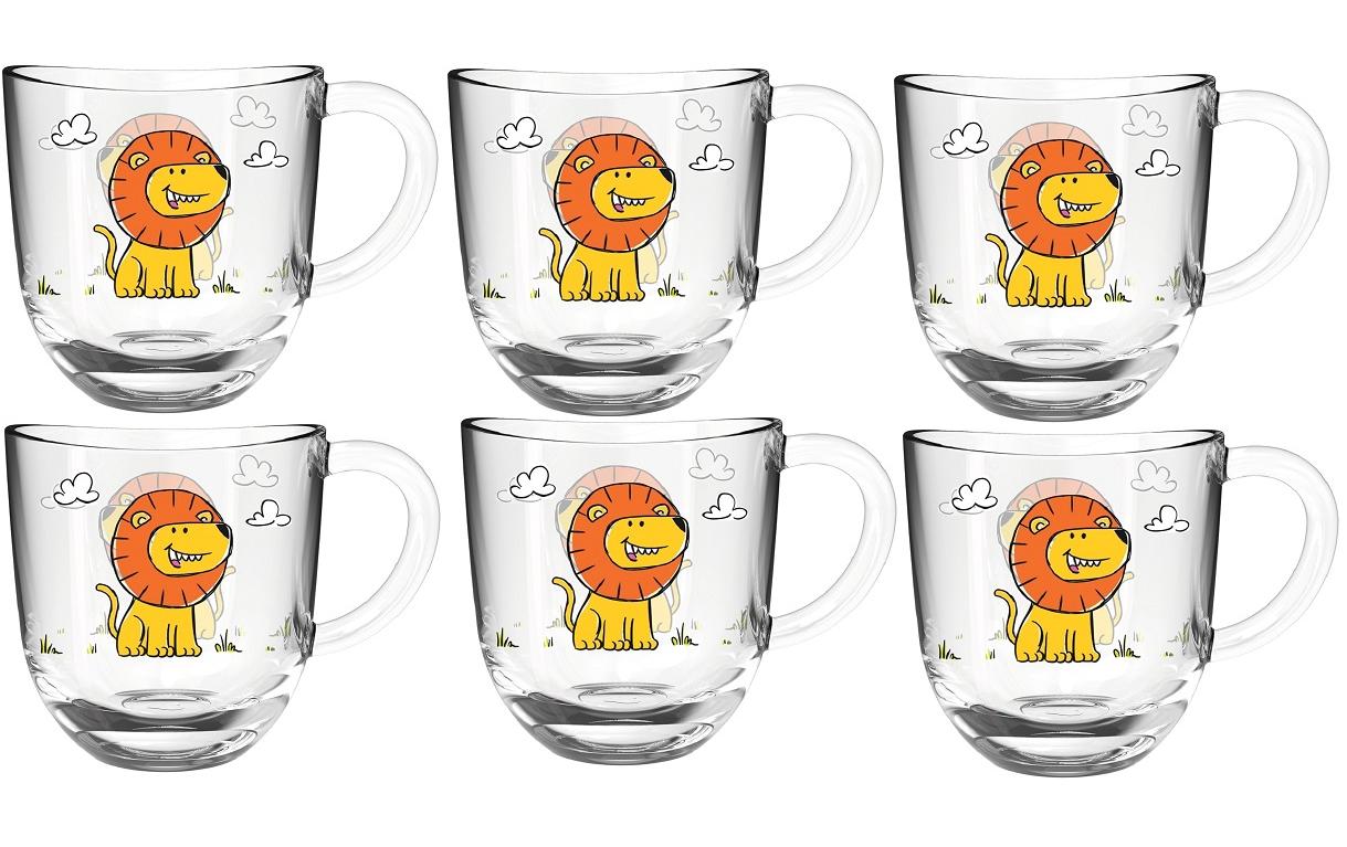 Leonardo Kindertassen Bambini, 280 ml 6 Stück, Löwe